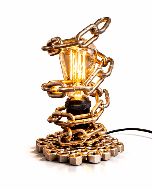 ინდუსტრიული დიზაინის მაგიდის სანათი