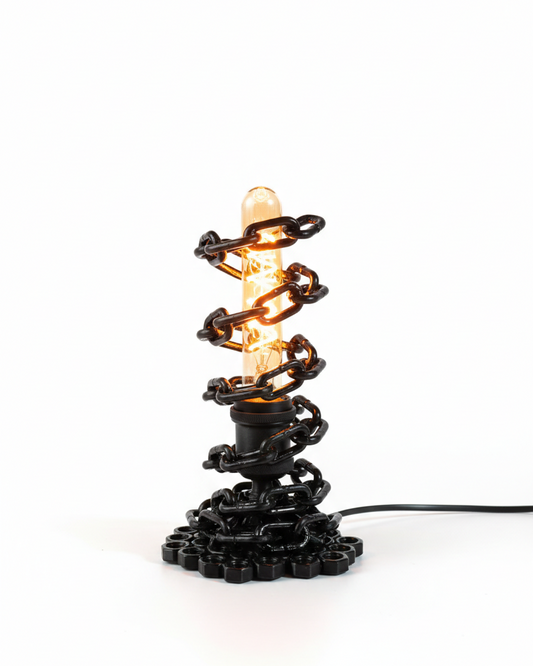 სპირალური ინდუსტრიული დიზაინის სანათი